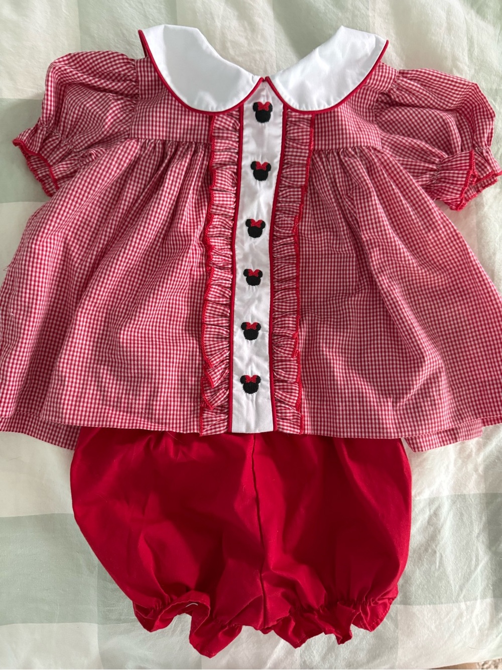 Classic Whimsy Minnie Mouse Bloomer Set